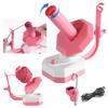 Моталка для пряжи Электрическая моталка для клубка пряжи USB-подключение Моталка для пряжи для вязания крючком Нескользящее основание Ролик для прядения шерсти для любителя вязания