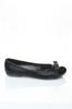 Женские туфли на плоской подошве Черные балетки