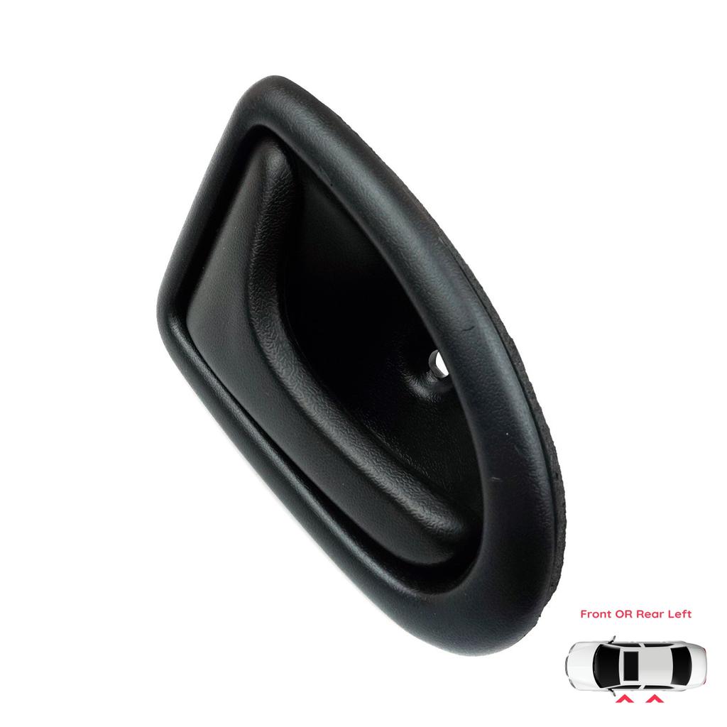 BDP77 Inner Door Handle Left Black for Renault Clio 2 Scenic Megane 1 Trafic Master 2 Logan Movano A Primastar Daily 7700434716