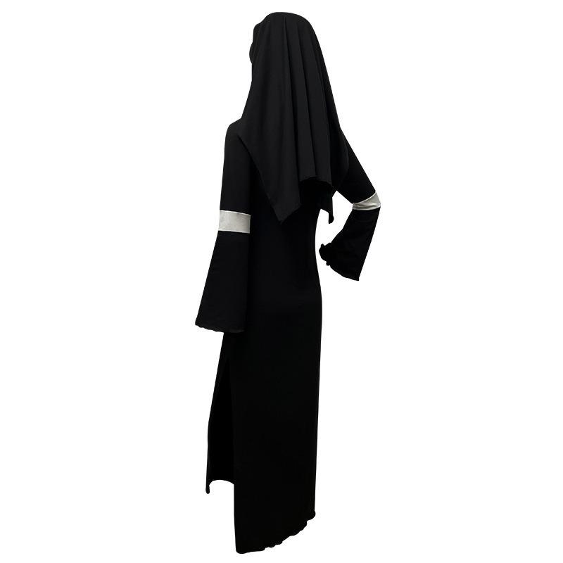 Ladies Halloween Costume Costume Masquerade Cosplay Nun Costume Stage Show Costume Set