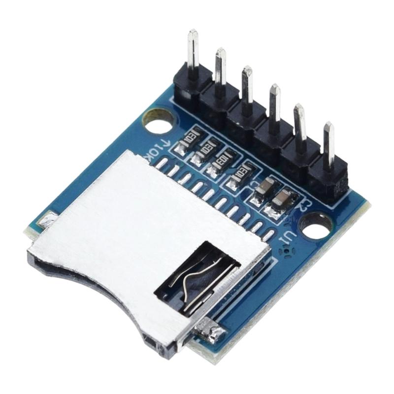 Industrial Mini SD2.0 Card Adapter With ESD Overcurrent Protections And Gold Contacts For Secure Data Storage