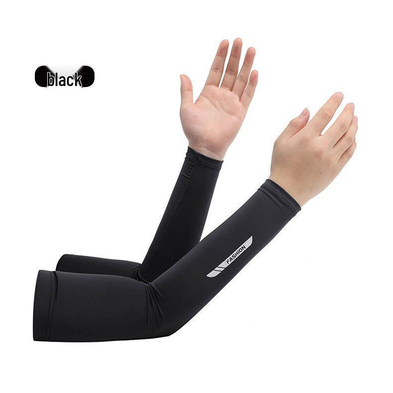 Unisex Anti-UV Ice Arm Sleeves for Summer Driving & Cycling