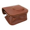 Protective Portable Camera Case PU Leather Camera Bag with Adjustable Shoulder Strap for Fujifilm Instax Mini 7+