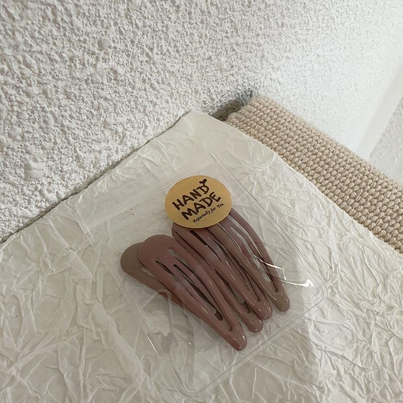 4-5 шт., желто-зеленая челка, боковой зажим, головной убор, волосы девушки, боковой зажим для волос, простая заколка, милый аксессуар для волос