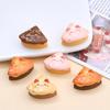 Cartoon Cat Cake Resin Hairpin & Shoe Buckle Decorations