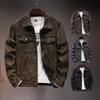 Men's Slim Fit Denim Jacket - Autumn/Winter Trend, European & American Style, Versatile Fashion Top