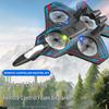 Long-Endurance Children's Remote-Control Glider - Durable Foam Four-Axis Drone