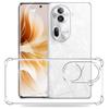 For OPPO Reno11 Pro 5G Case CPH2607 Clear Shockproof Silicone Soft Protect Case For Oppo Reno11 CPH2599 Coque on Reno11Pro Funda