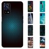 Для Oppo A55 4G Чехол A 55 Силиконовый Мягкий Расписной ТПУ Черная Крышка для Oppo A55 Чехол CPH2325 Милый Funda Coque для OPPOA55 6,51''
