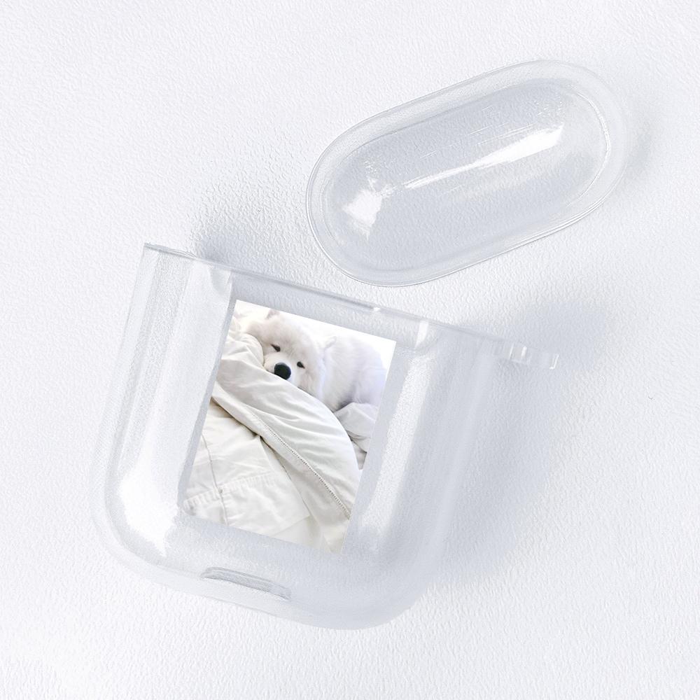 Чехол для Apple Airpods с милым животным и кошкой, мягкий прозрачный защитный чехол для наушников с Bluetooth для Airpods1/2, мягкий чехол