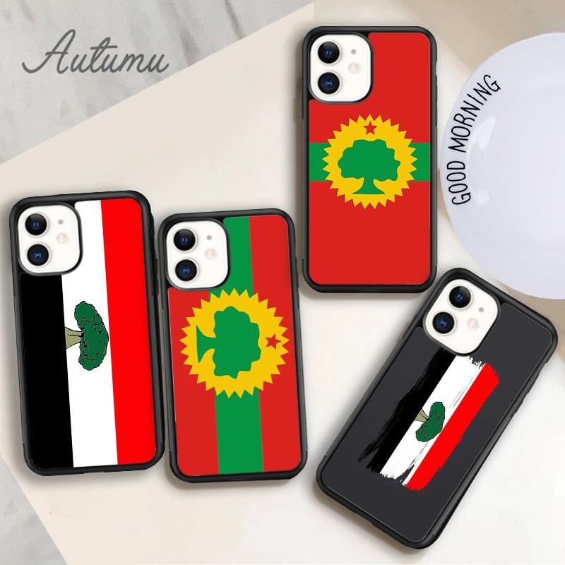 Чехол для телефона с флагом Сомали Оромо Оромия для iPhone 11 12 13 14 Pro Max mini X XR XS SE 2020 5 6S 7 8 Plus