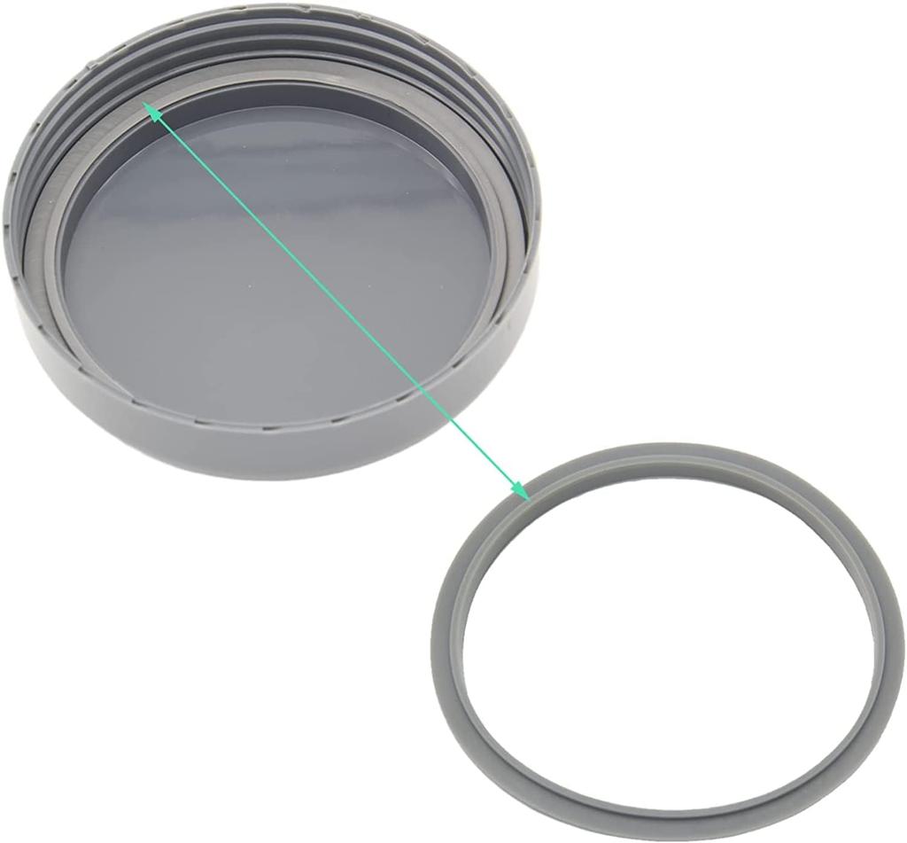 Запасные части для чаши блендера и плоской крышки совместимы с чашей блендера-соковыжималки Nutribullet 18 унций. Герметичная крышка Stay Fresh с прокладкой и заменой.