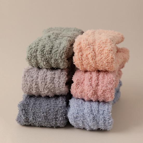 Fuzzy Socks for Women Knee High Fluffy Stockings Soft Warm Cozy Slipper Socks Plush Winter Long Floor Socks