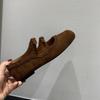 Версия из коровьей кожи коричневые ретро туфли Мэри Джейн с квадратным носком женские 2025 новые корейская версия французские туфли-лодочки женская обувь