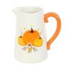 Autumn Ceramic Pumpkin Flower Jug