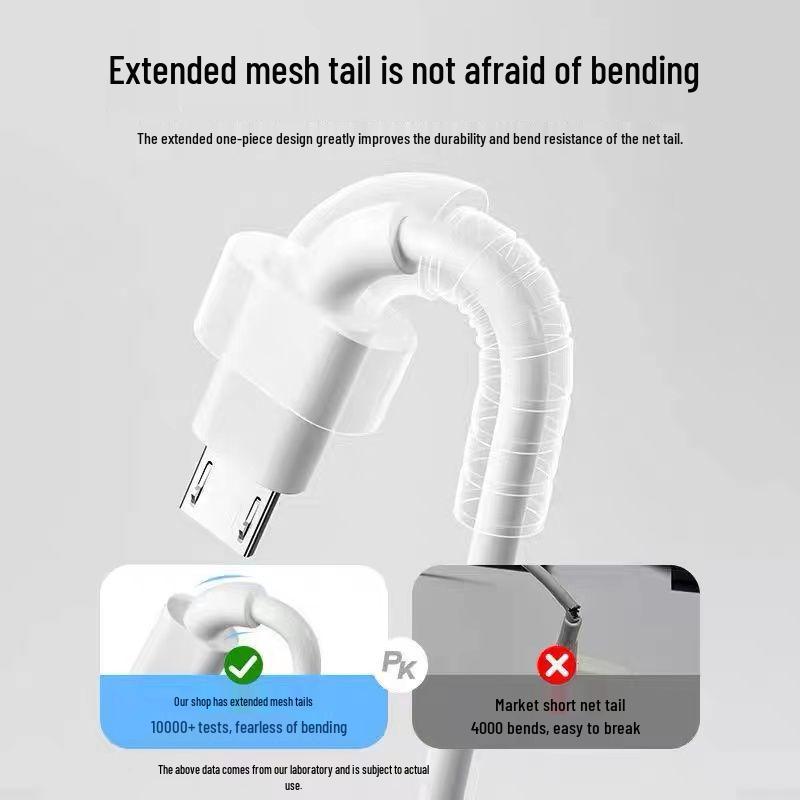Быстрый зарядный кабель для Android 6A для Huawei, Vivo, Xiaomi, Oppo - Micro USB