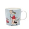 Arabia Moomin Gray Mug, Fillyjonk, [Used]
