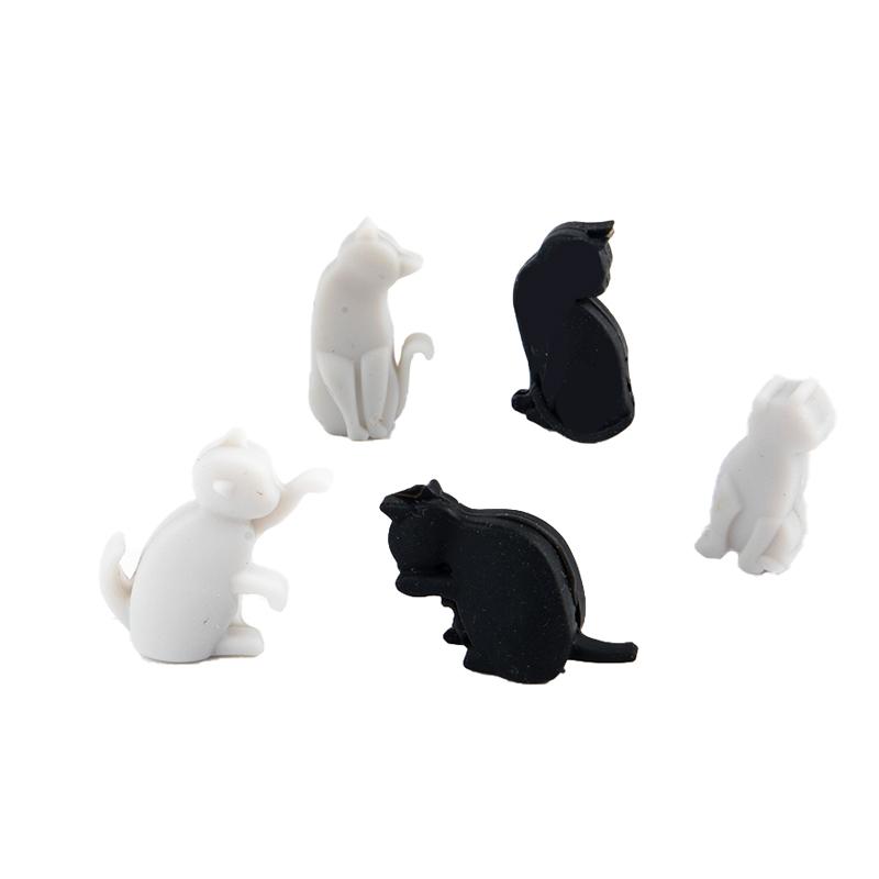 6 шт. силиконовый маркер для кошачьего напитка, бокала для вина, распознаватель кружек, идентификационное кольцо, чайный пакетик, подвесное украшение для вечеринки