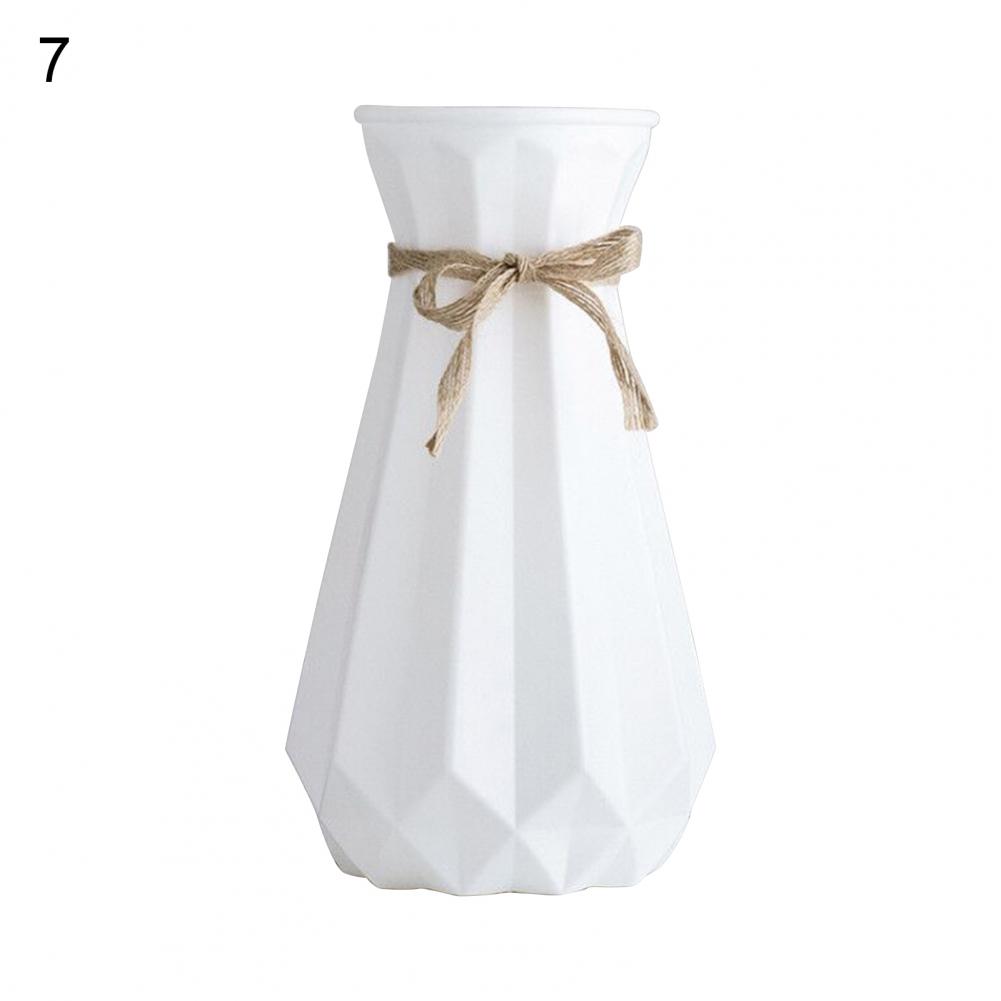 Ваза для цветов, небьющаяся, декоративная, компактная, дизайн, имитация ротанга, ваза для цветов, центральная часть, ваза для растений для дома