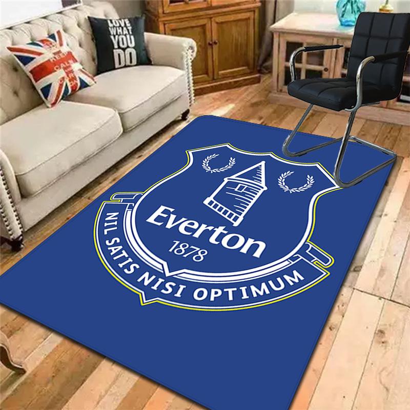 Everton Pattern Rug Floor Mat for Living Room or Bedroom Soft and Comfortable Carpet a Gift for Birthday and Holiday.