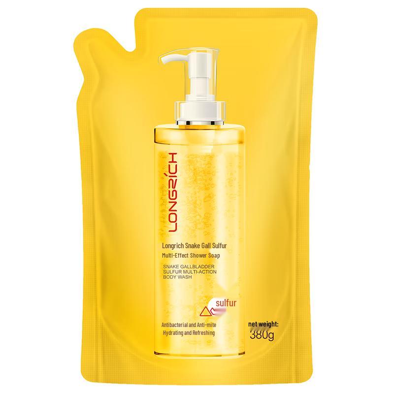 Жидкое мыло Longliqi с желчью змеи и серой, многофункциональное