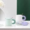Керамическая чашка для воды высокой ценности, бытовая кружка с крышкой, чашка, офис, милый подарок на день рождения, сувенирная чашка
