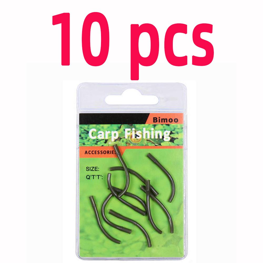 Bimoo Withy Pool Rig Alinger, резиновый рукав с крючком, терминал для ловли карпа, снасти для размера 2 ~ 10, пар, чтобы изогнуться