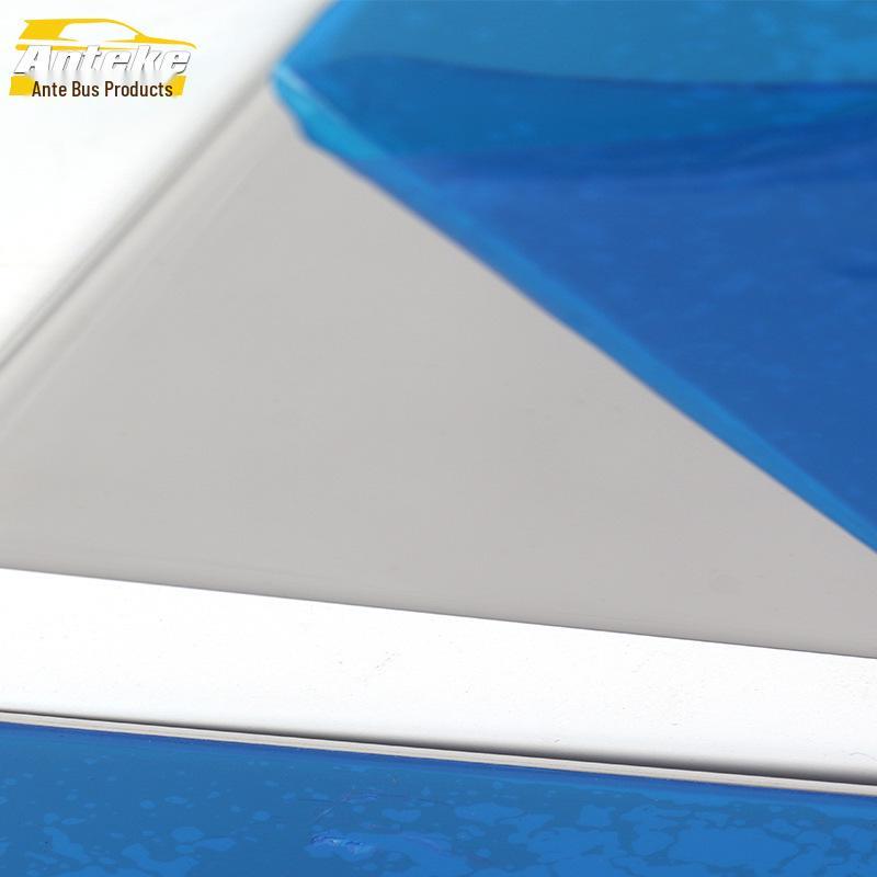 Compatible Stainless Steel Anti-Scratch Window Trim and Decorative Stickers for 2021 ID.4X Car.