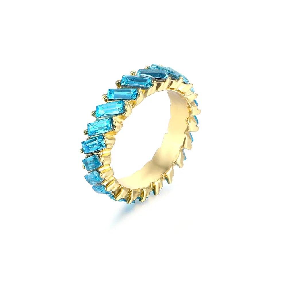 VG 6 лет 2023, высокое качество, радужное кольцо, кубическое обручальное кольцо для женщин, кольцо цвета вечности, женские ювелирные аксессуары, аксессуары