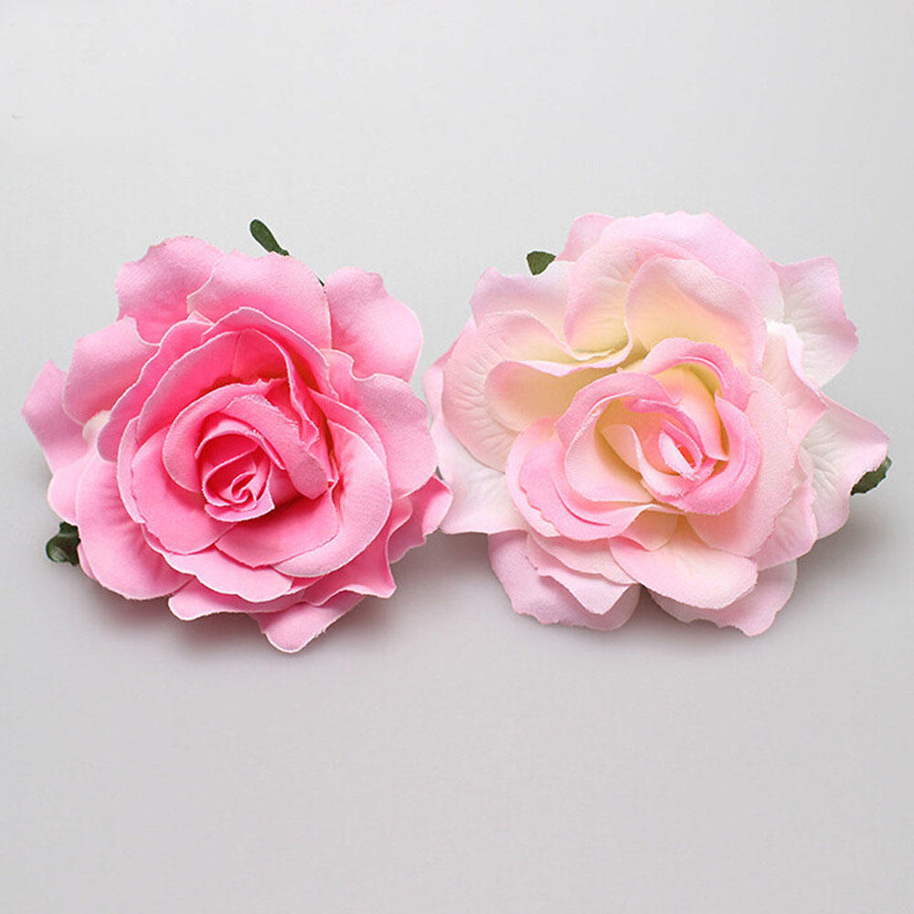 Party Bridal Bridesmaid Brooch Rose Flower Hairpin Wedding Hair Clip