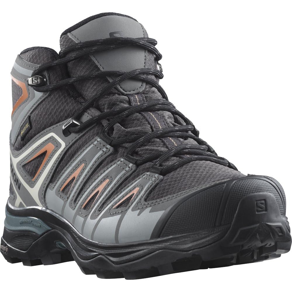 SALOMON Ботинки X ULTRA PIONEER MID ЖЕНСКИЕ Ultra Pioneer Mid Золотой см Походы/Треккинг GORE-TEX (X Gore-Tex) Женские Magnet/Quiet Shade/Coral 23.0
