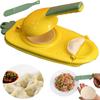 2 In 1 Manual Dumpling Maker Dough Pressing Tool Set DIY Dumpling Wrapper Maker Kitchen Pastry Tools