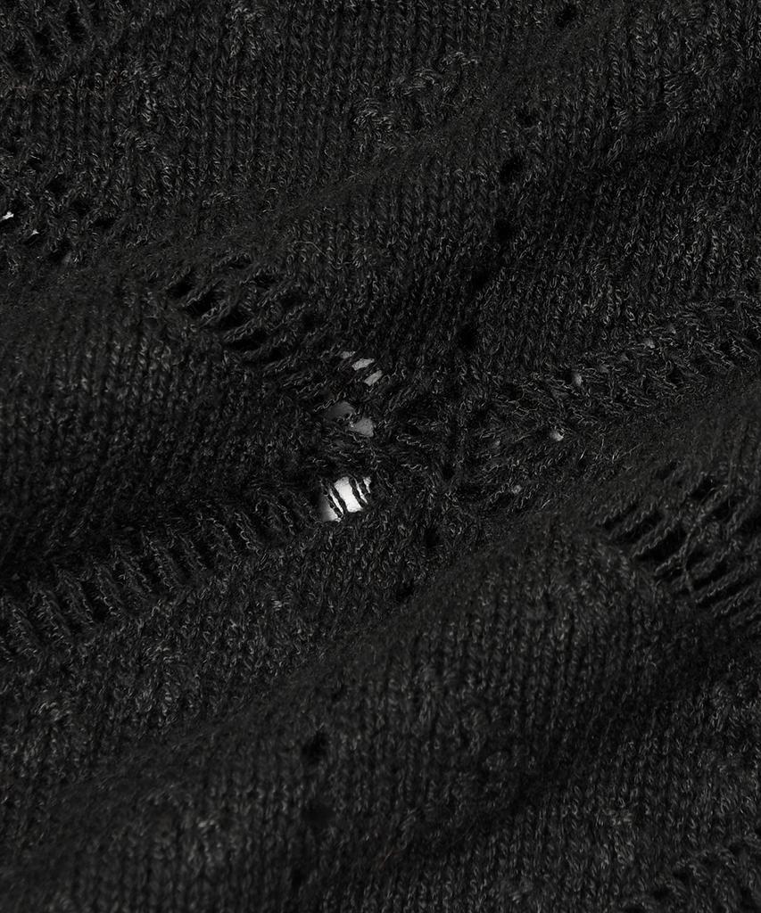 BASIKA Embroidered Tank Top (Black)