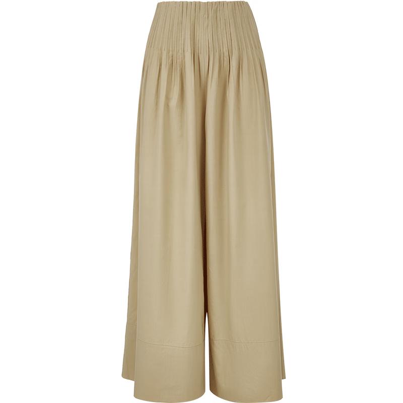ONLY Women's Pleated Wide-Leg Trousers