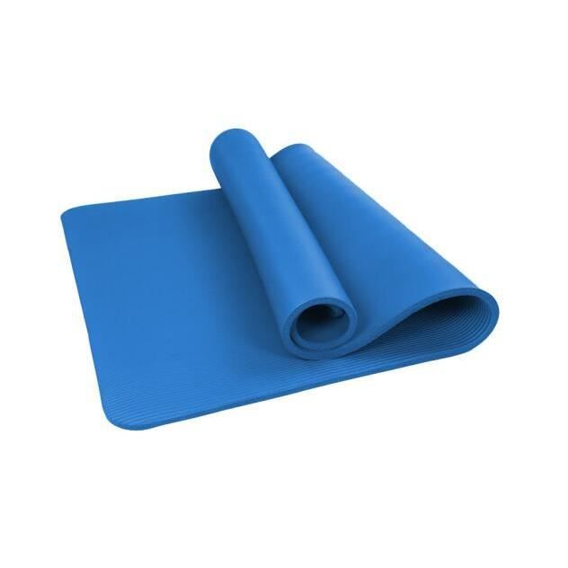 Pilates Mat - Not Specified - 183x61x1 Cm - Non-slip - Carrying Strap - Blue