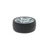 Rubber Model Car Wheels Rotatable Toy Car Modified Parts Easy Install Car Tire Model  Toy Car