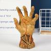 Юшенг Статуэтка руки зомби Органайзер для ключей Подставка для украшений Ладонь Смола Фигурка Скульптура Хэллоуин Дом Офис Настольное украшение