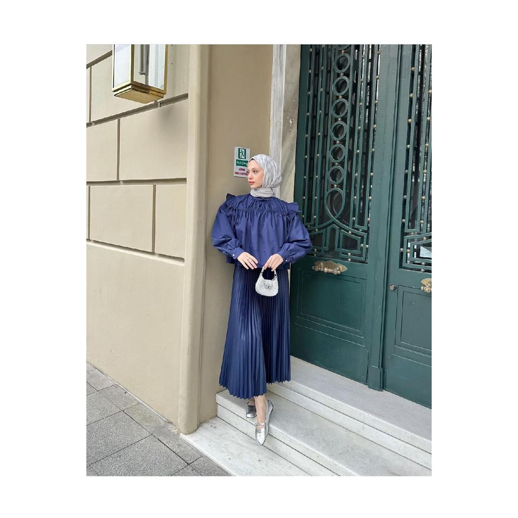 Плиссированная юбка в хиджабе