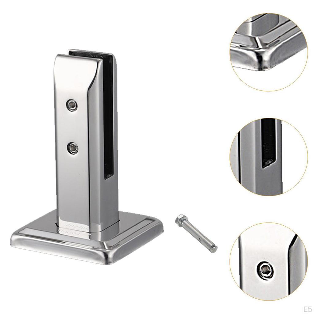 Стеклянный зажим для ограждения бассейна, профессиональный штифт премиум-класса толщиной 10-13 мм для балконов,