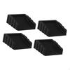4 Pieces Door Stopper Stop Doorstopper Versatile Portable Rubber Floor Protection Doorstop for