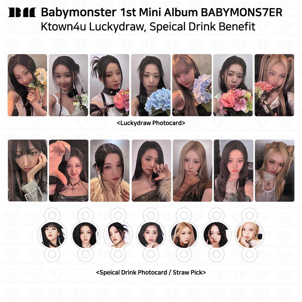 BABYMONSTER 1-й альбом BABYMONS7ER Ktown4u Luckydraw Фотокарта