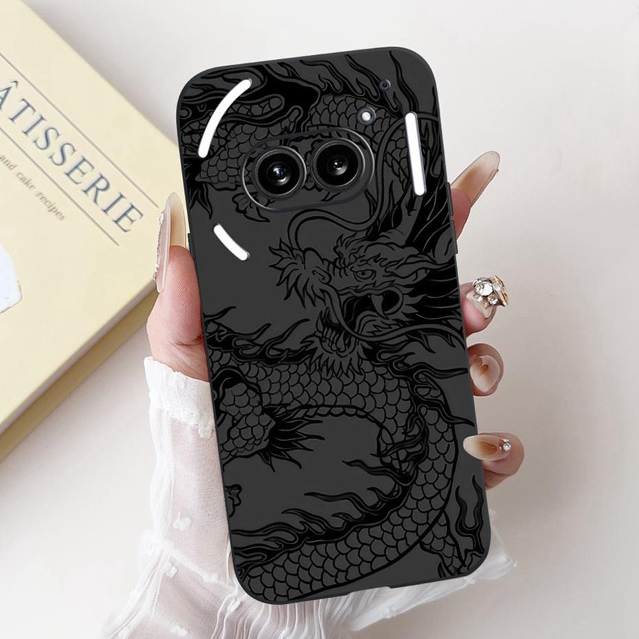 Модный Чехол-Картина Для Nothing Phone (2а) Плюс Черный Силиконовый Мягкий Чехол Для Nothing Phone 2 Phone2a Чехлы Бамперы