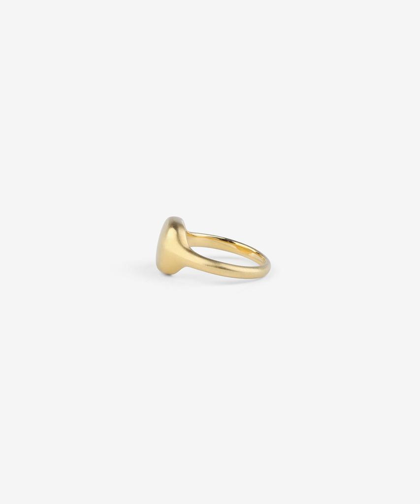 Benoit [Silver 925] Square Signet Ring Gold