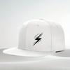 Кепка-snapback с графическим изображением молнии, с прямым козырьком, полиэстер, регулируемая, унисекс, для улицы, бейсболка