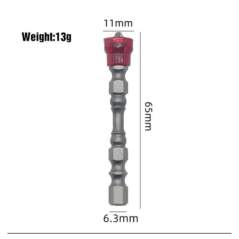 5 шт. Магнитная отвертка с крестообразным шлицем PH2 Магнитная отвертка с шестигранным хвостовиком 1/4 дюйма Набор электрических отверток для гипсокартона