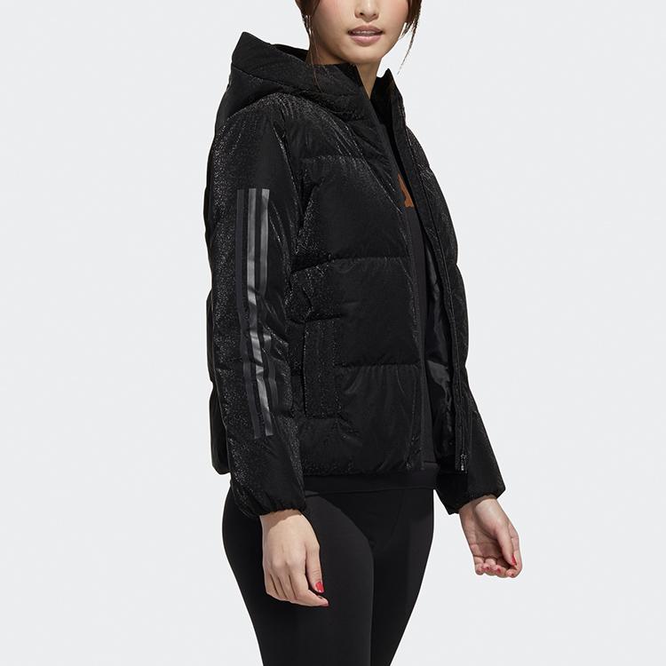 Adidas Neo Sports Casual Down Jacket Women Jackets Black GJ8820