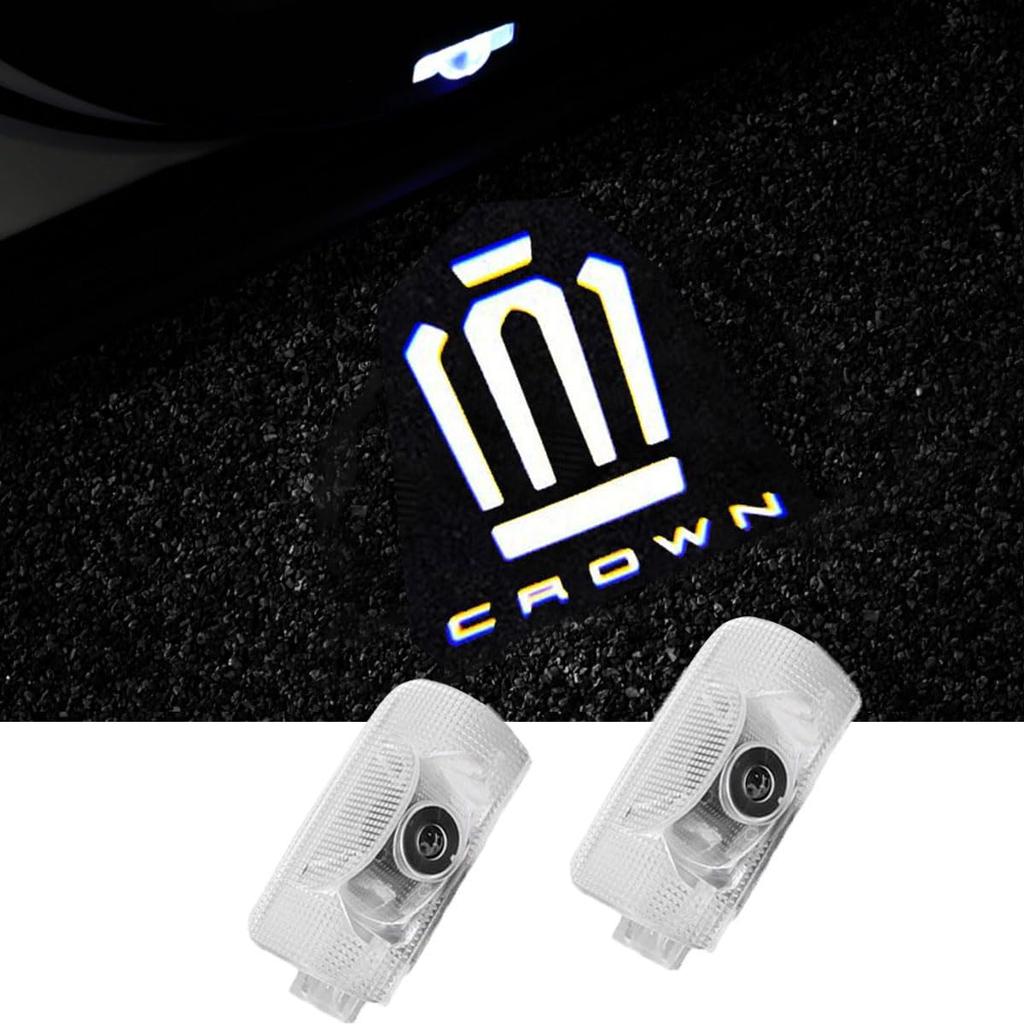 Новая Crown 16-го поколения Подсветка салона Свет приветствия в двери Подсветка салона