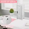 Mini Locker with Lock and Key Rustproof Metal Small Locker Practical Storage Locker for Home Desktop Organizer