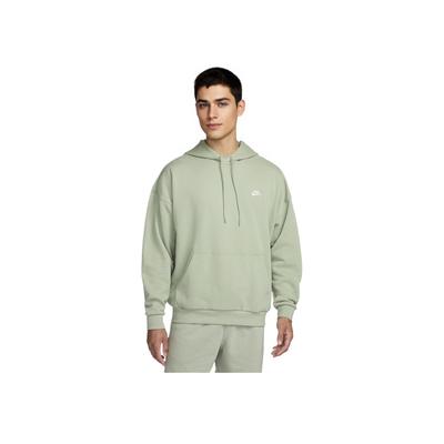 Nike Клубный флисовый однотонный мягкий удобный трикотажный худи мужские толстовки с капюшоном изумрудно-горизонтно-белый HJ1817-370