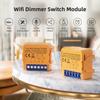 Модуль выключателя света WiFi ZigBee Dimmer работает с Alexa Google Home 1/2 Gang LED Lights Dimmable Switch Mini Smart Switch